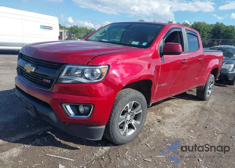 2015 Chevrolet Colorado Z71 z USA, uszkodzony, nr VIN 1GCGTCE35F1125654